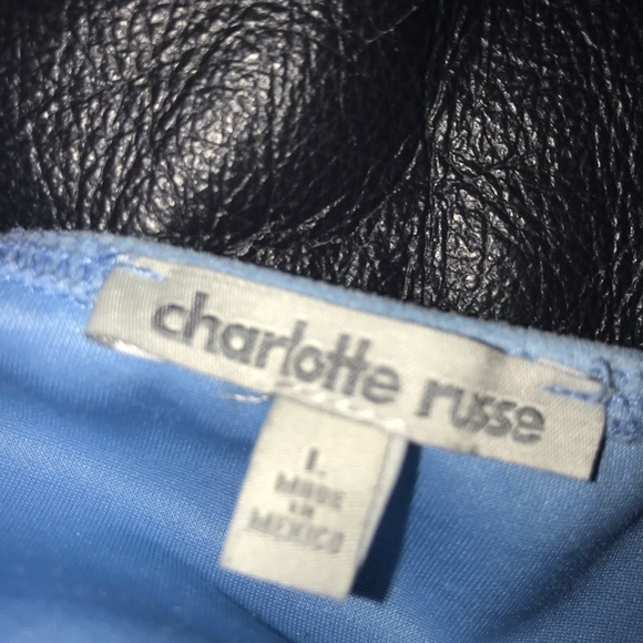 Charlotte Russe Romper Baby Blue size large - Picture 2 of 4
